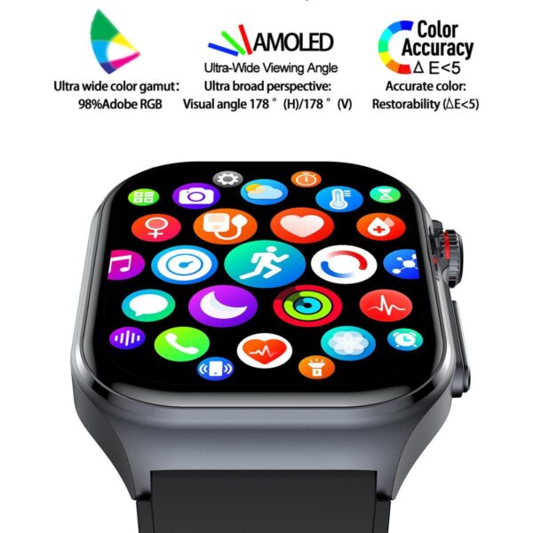 Smart Watch Women Men 2.0 Display - Waterproof Fitness Tracker With Bluetooth Call Answer, 24 -7 Heart Rate Sleep Monitor, Pedometer Fashion Gift For Her - Image 5